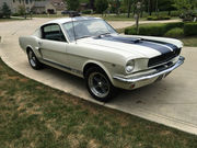 1965 Ford MustangSHELBY GT350 CLONE 5.0 T-5 AEWSOME WHITE/BLUE
