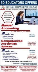 3D OFFER  MANUAL ACCOUNTING COMPUTERIZED ACCOUNTING SOFTWARE TRAINING