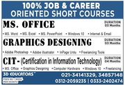 100% Job and Career Oriented Short Courses